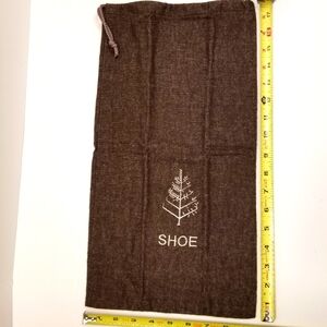 🆕️Four Seasons Hotels & Resorts Embroiderd Logo Memorabilia Drawstring Shoe Bag
